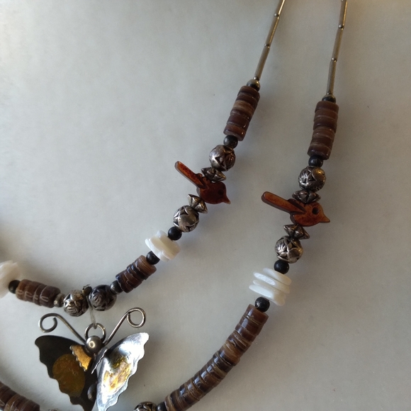 Vintage Sterling Silver Fetish Necklace - Picture 3 of 5